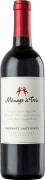 Menage a Trois Cabernet Sauvignon 2018  Front Bottle Shot