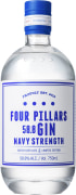 Four Pillars Navy Strength Gin  Front Bottle Shot
