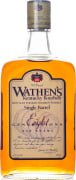 Wathen's Single Barrel Bourbon Whiskey Front Bottle Shot