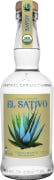 El Sativo Organic Blanco Tequila  Front Bottle Shot