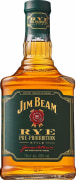 Jim Beam Straight Rye Whiskey Front Bottle Shot