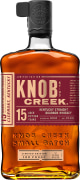 Knob Creek 15 Year Limited Edition Kentucky Straight Bourbon Whiskey Front Bottle Shot