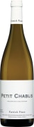 Patrick Piuze Petit Chablis 2023  Front Bottle Shot