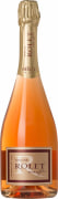 Domaine Rolet Cremant du Jura Brut Rose  Front Bottle Shot