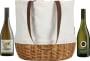 Sauvignon Blanc Duo & Canvas Basket Tote Gift Set Gift Product Image