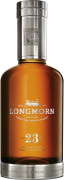 Longmorn 23 Year Speyside Single Malt Oak Aged Scotch Whisky Front Bottle Shot