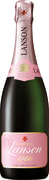 Lanson Rose Label Brut in Music Box Front Bottle Shot