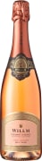 Willm Cremant d'Alsace Brut Rose  Front Bottle Shot