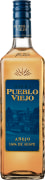 Pueblo Viejo Anejo Tequila Front Bottle Shot