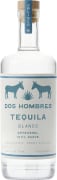 Dos Hombres Blanco Tequila Front Bottle Shot
