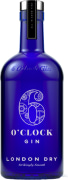 6 O'Clock London Dry Gin Front Bottle Shot