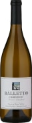 Balletto Winery Teresa's Unoaked Chardonnay 2016  Front Bottle Shot