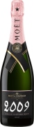 Moet & Chandon Grand Vintage Brut Rose with Gift Box 2009  Front Bottle Shot