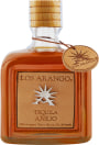 Los Arango Anejo Tequila Front Bottle Shot