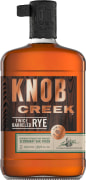 Knob Creek Twice Barreled Kentucky Straight Rye Whiskey Front Bottle Shot