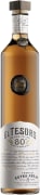 El Tesoro 80th Anniversary Extra Anejo Tequila Front Bottle Shot