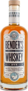Bender's Small Batch Rye Whiskey Front Bottle Shot