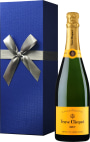 wine.com Veuve Clicquot Yellow Label Brut with Blue Gift Box  Gift Product Image
