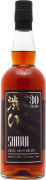 Shibui 30 Year Single Grain Japanese Whisky Front Bottle Shot