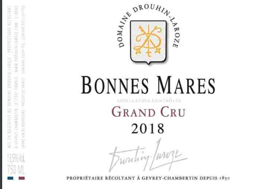 Domaine Drouhin-Laroze Bonnes Mares Grand Cru (375ML half-bottle