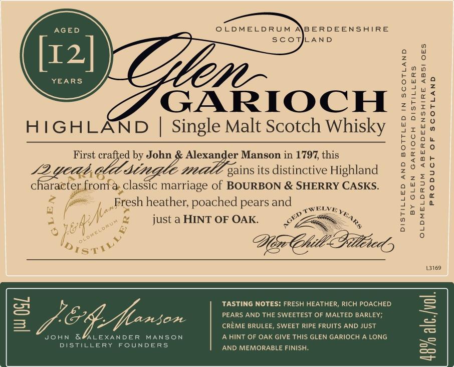 Glen Garioch 12 Year Single Malt Scotch Whisky | Wine.com