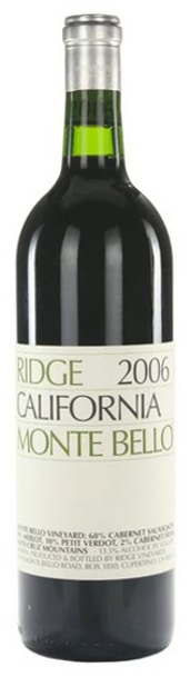 Ridge Monte Bello 2006 | Wine.com