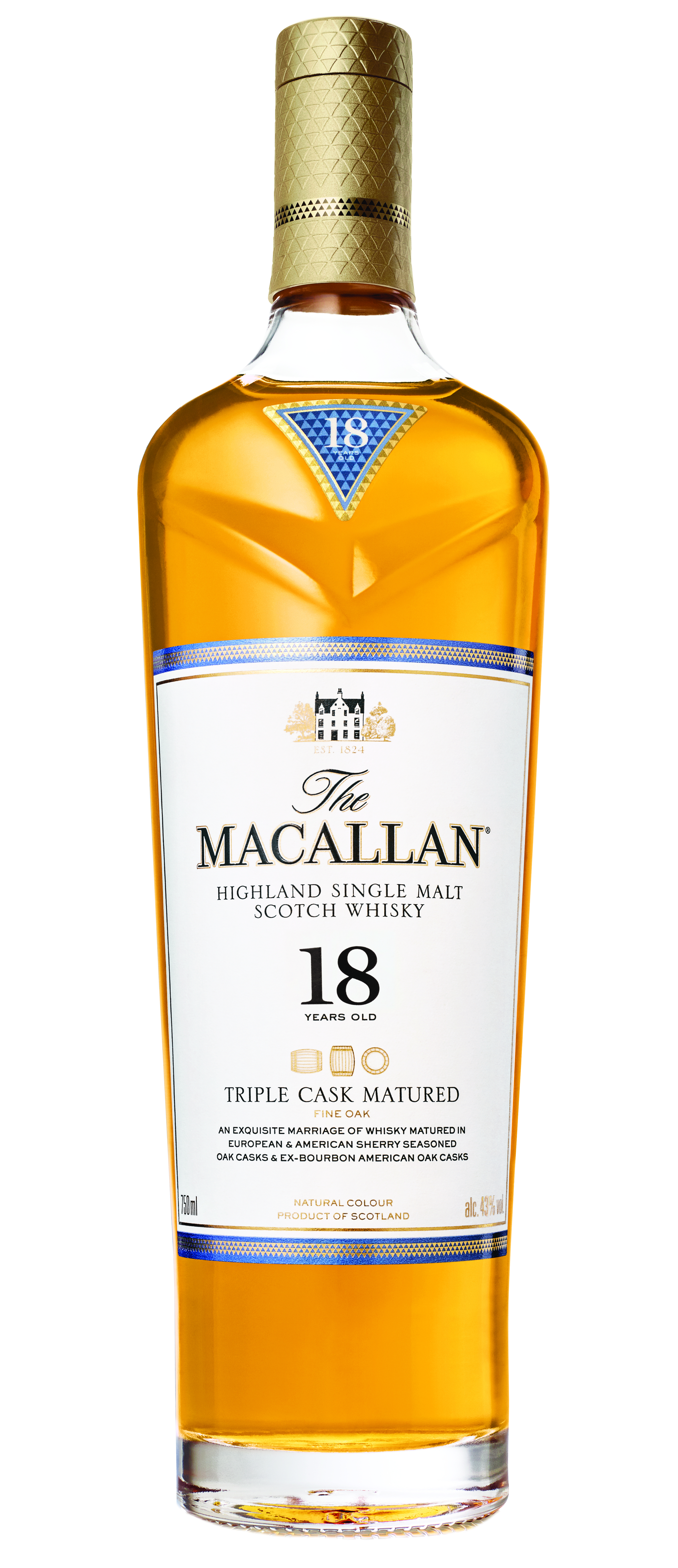 ⭐︎reilra⭐︎ザ・マッカラン The Macallan 18 Year Triple Cask Single Malt Scotch Whisky | Wine.com