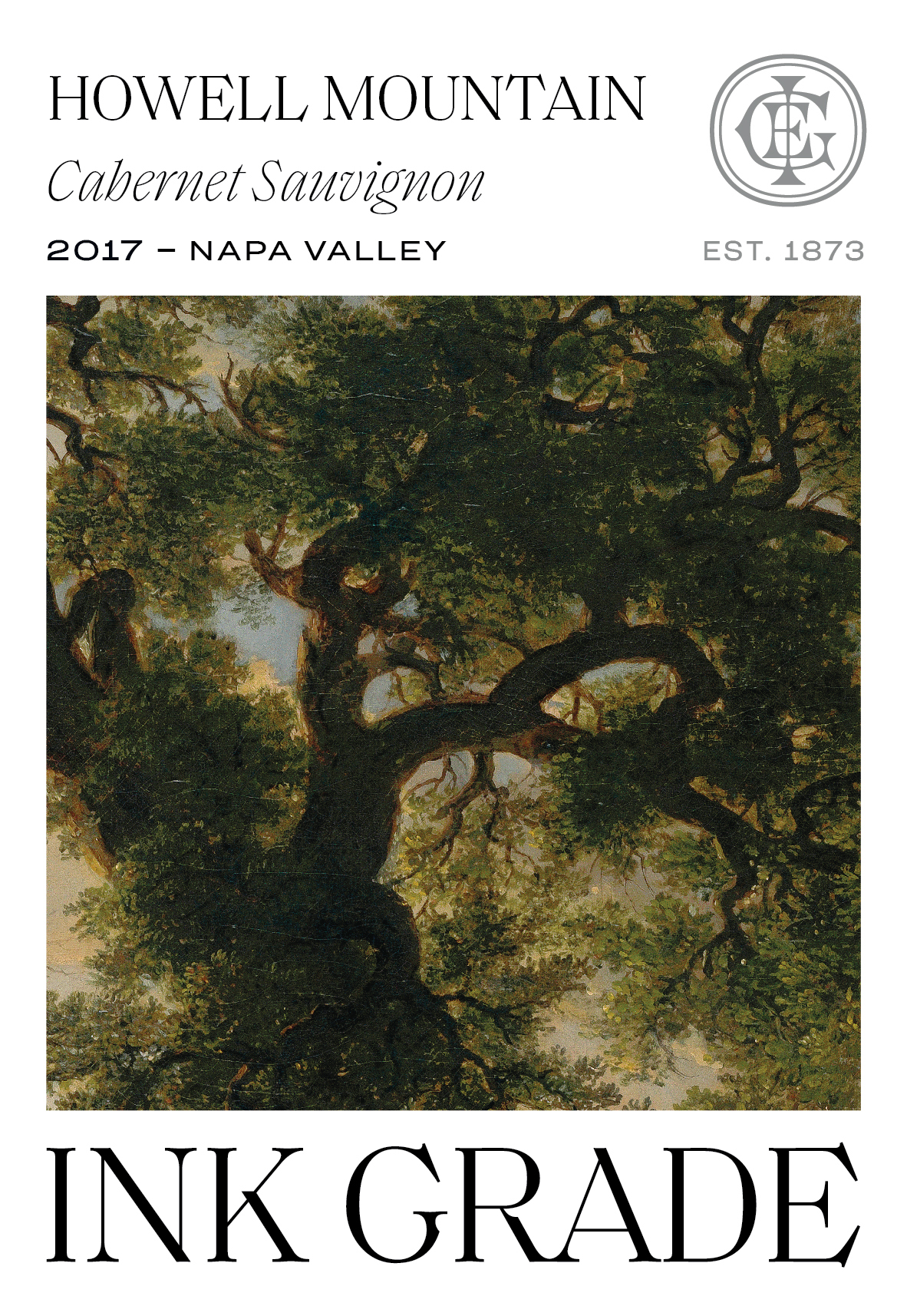 Ink Grade Howell Mountain Cabernet Sauvignon 2017 | Wine.com