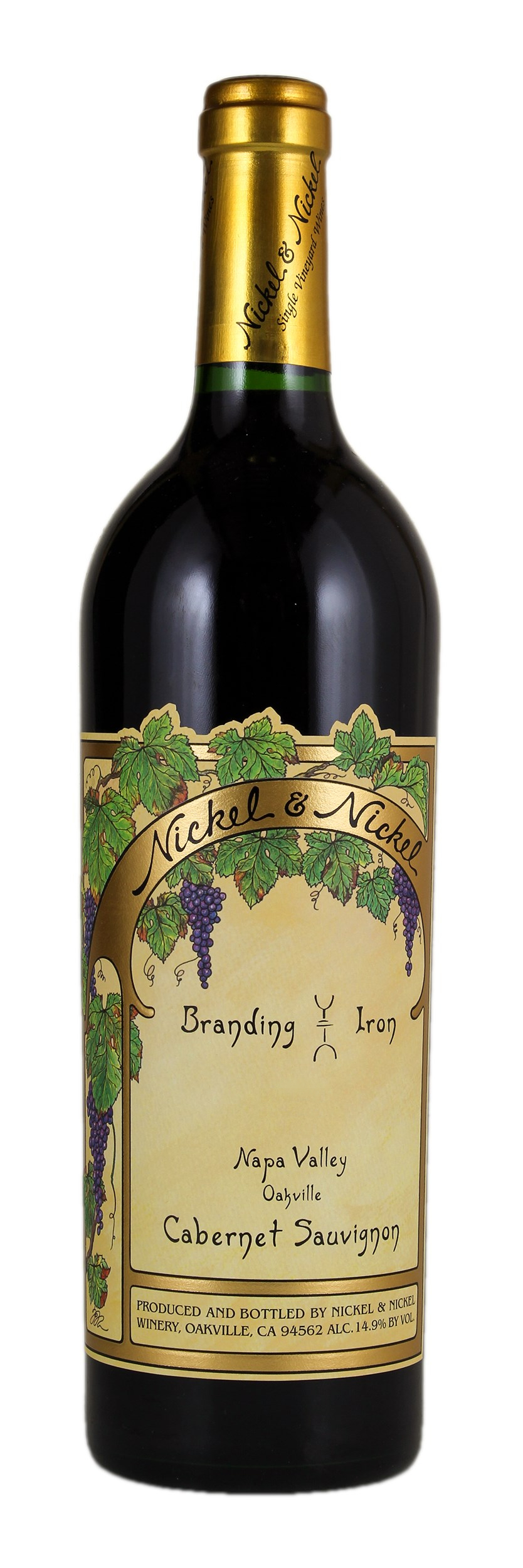 Nickel & Nickel Branding Iron Cabernet Sauvignon 2018 | Wine.com