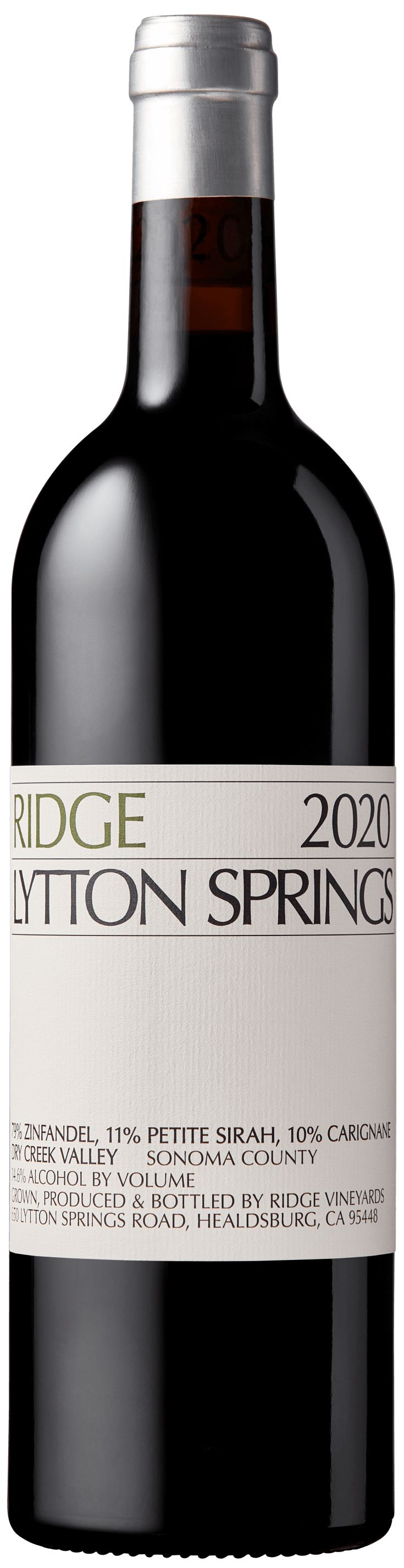 リッジ リットン スプリングス 2020 ワイン Ridge Lytton Springs Red Blend 2020 | Wine.com