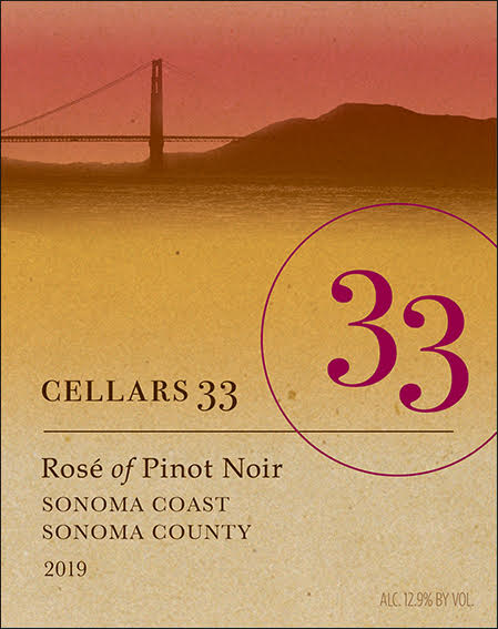 Cellars 33 Rose of Pinot Noir 2019 | Wine.com