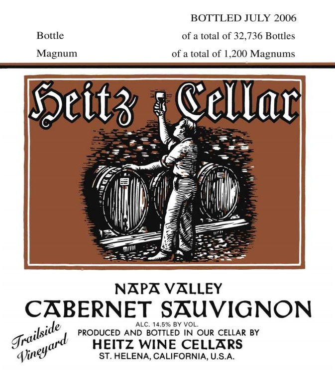 Heitz Cellar Trailside Vineyard Cabernet Sauvignon 2014 | Wine.com