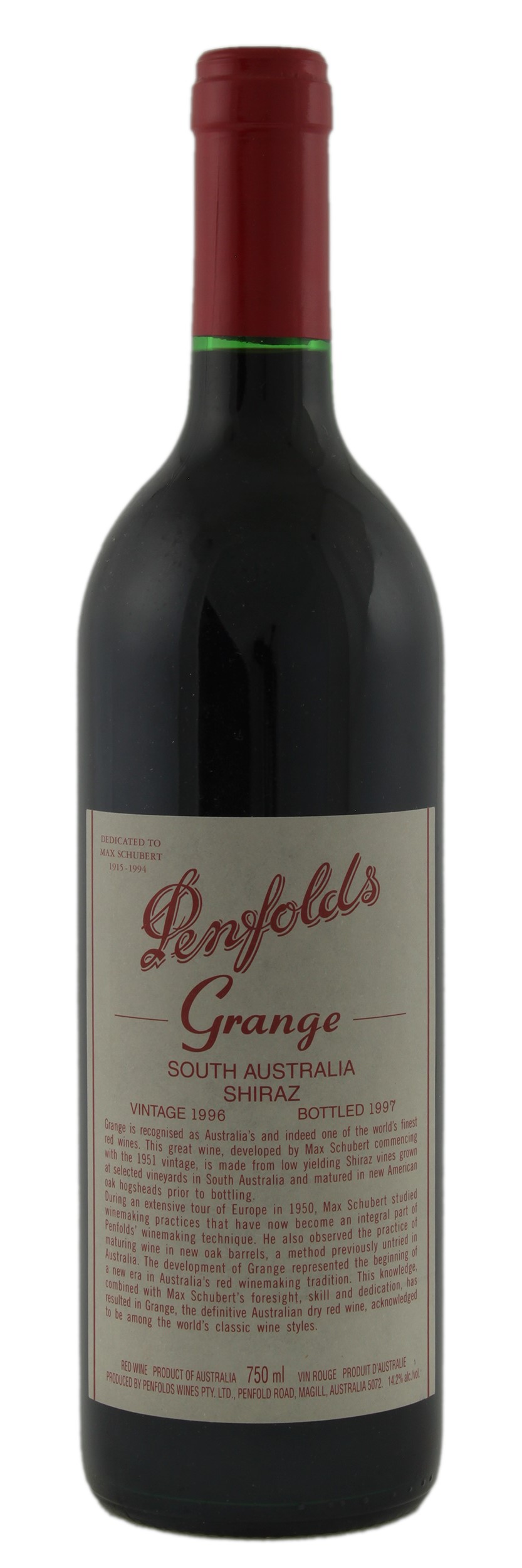 Penfolds Grange 1996 | Wine.com