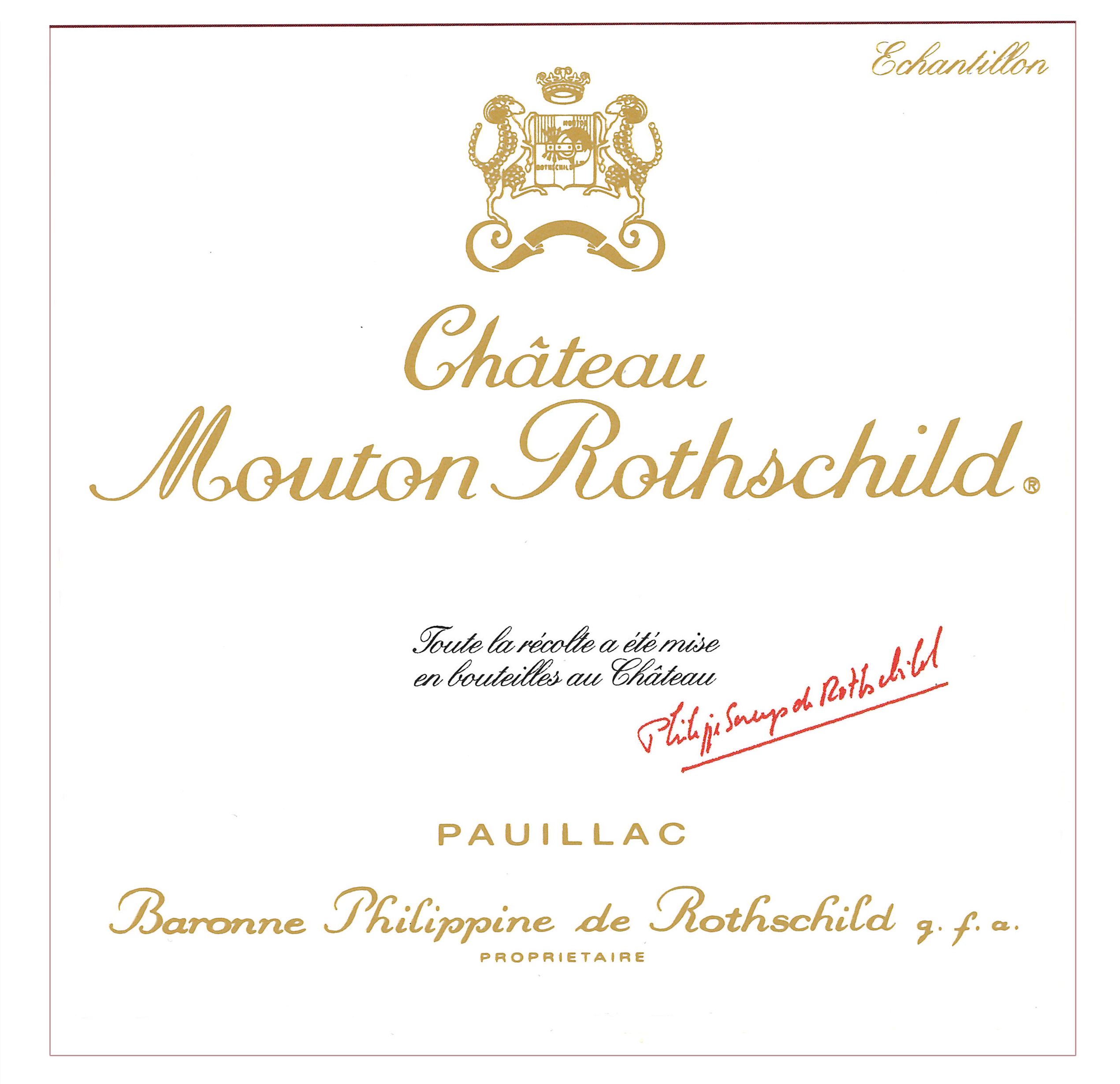 Chateau Mouton Rothschild (Futures Pre-Sale) 2023 | Wine.com