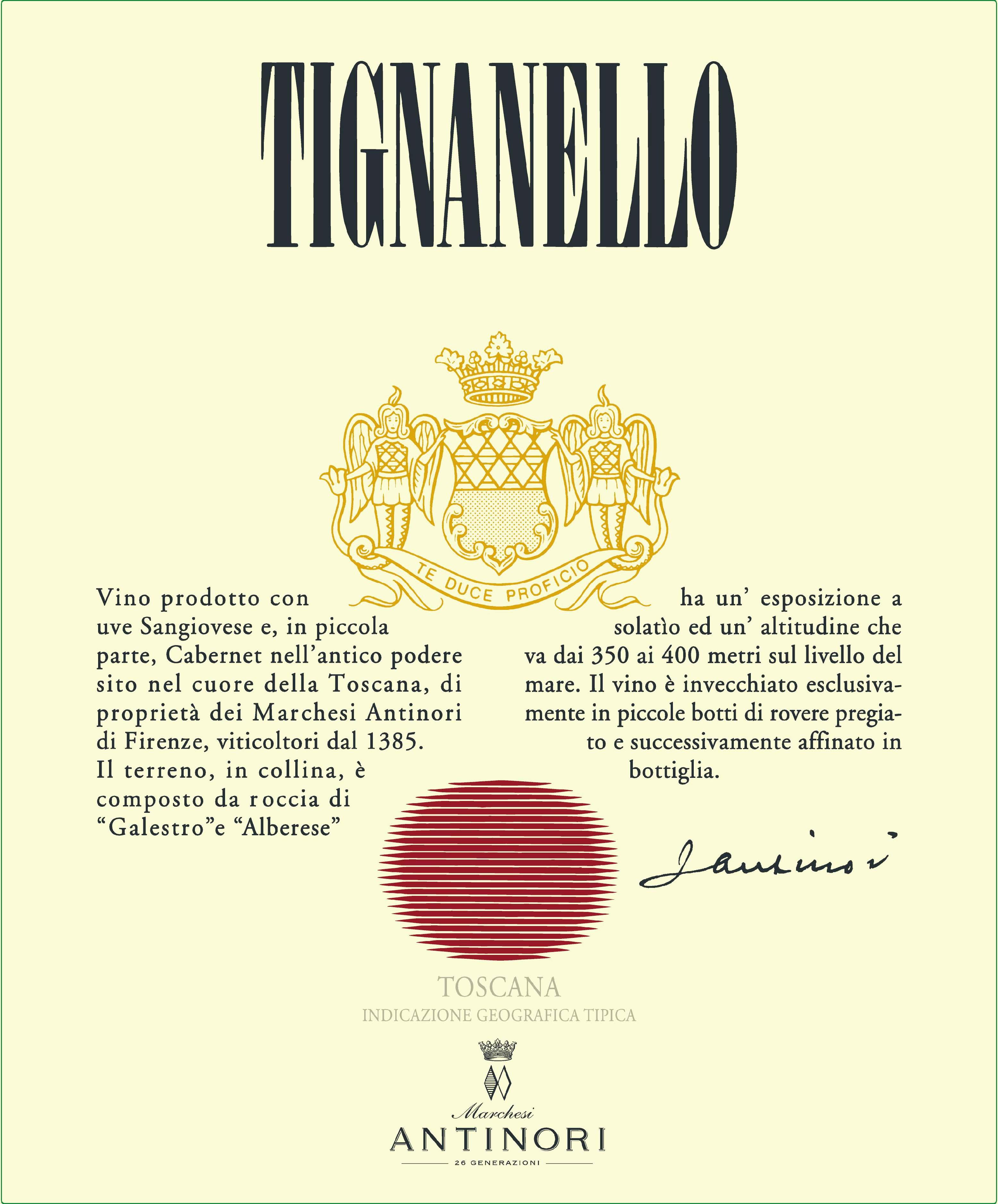 Marchesi Antinori Tignanello 2017 | Wine.com