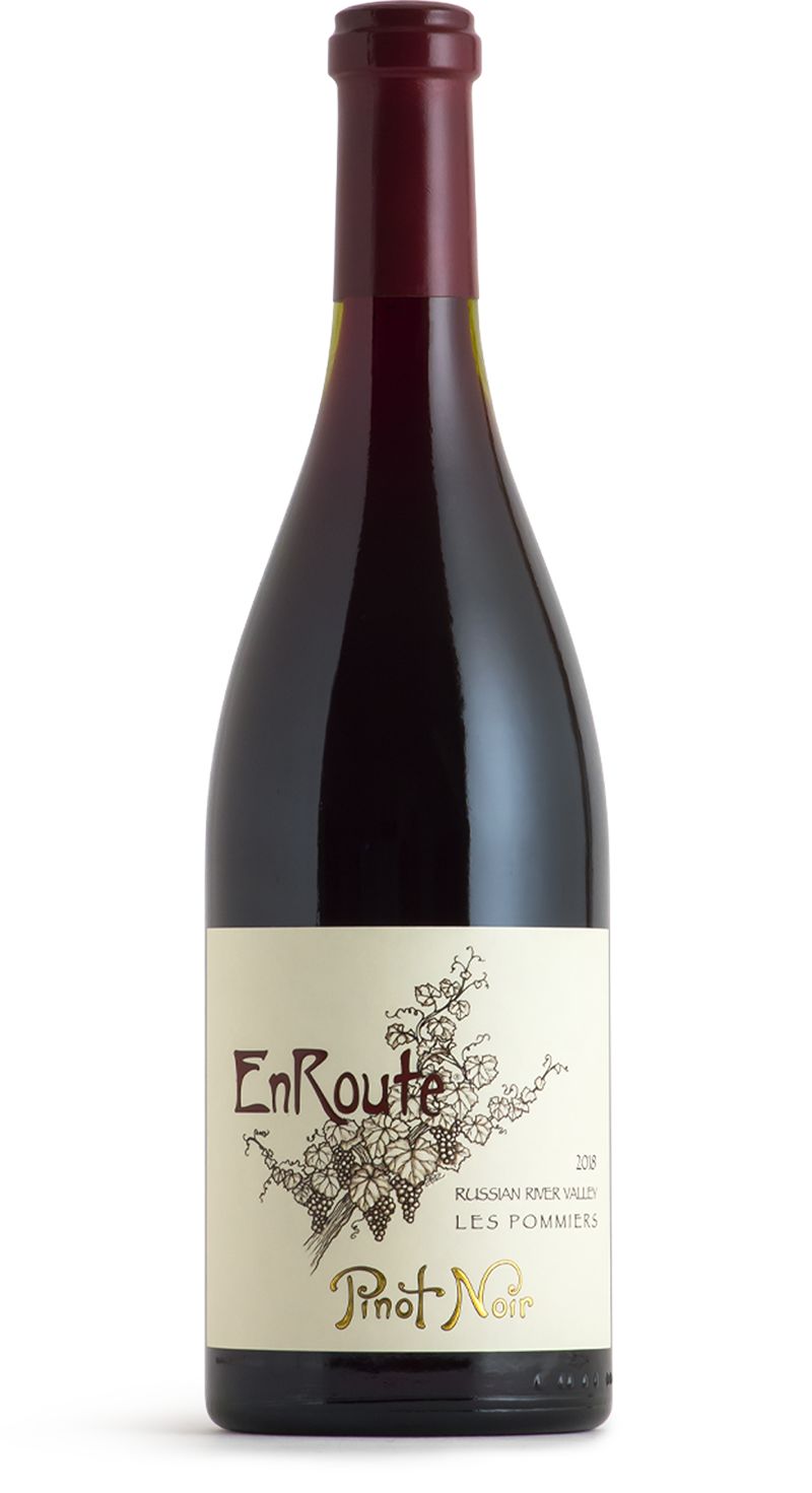 EnRoute Winery Les Pommiers Pinot Noir 2018 | Wine.com