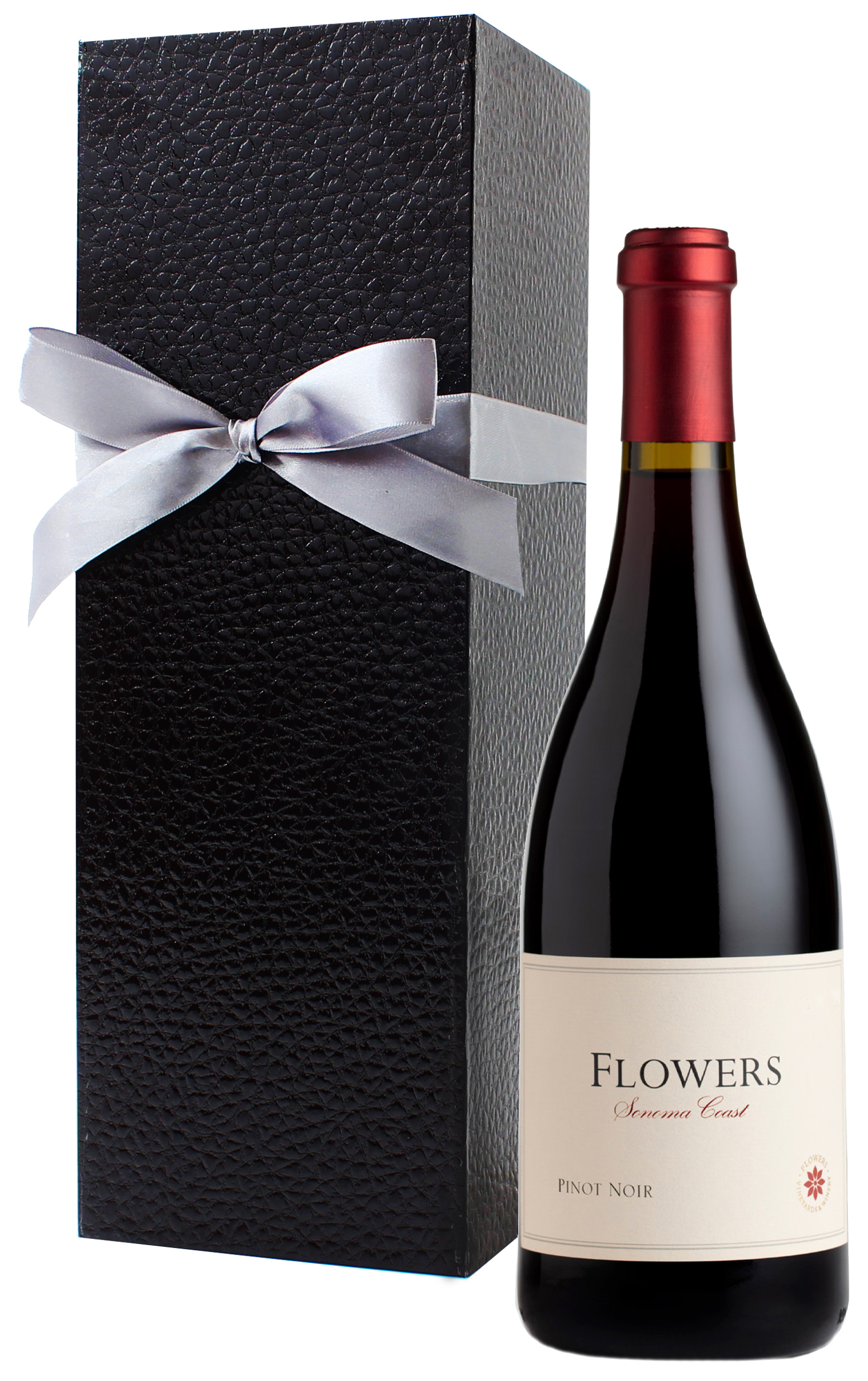 Flowers Sonoma Coast Pinot Noir with Black Gift Box | Wine.com