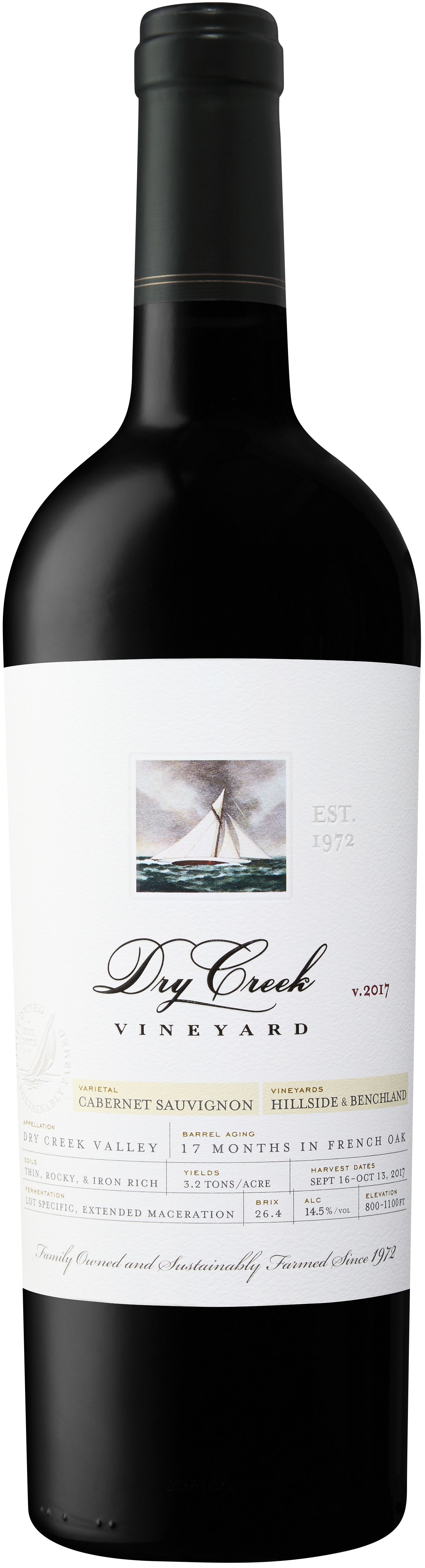 Dry Creek Vineyard Cabernet Sauvignon 2017 | Wine.com