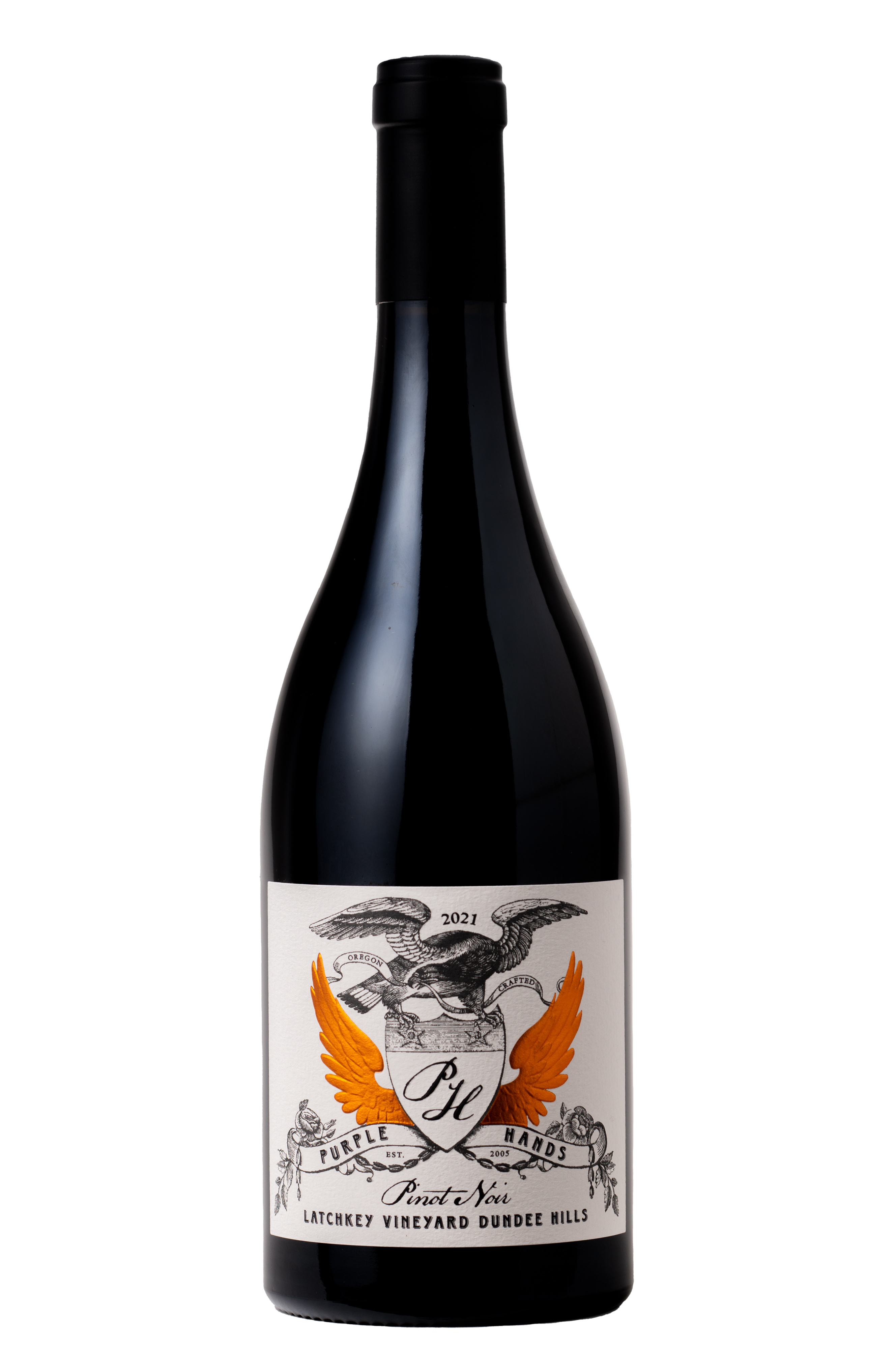 Purple Hands Latchkey Vineyard Pinot Noir 2021 | Wine.com