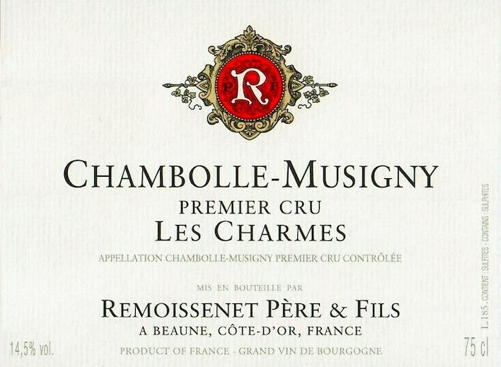 Remoissenet Chambolle-Musigny Charmes Premier Cru 2023 | Wine.com