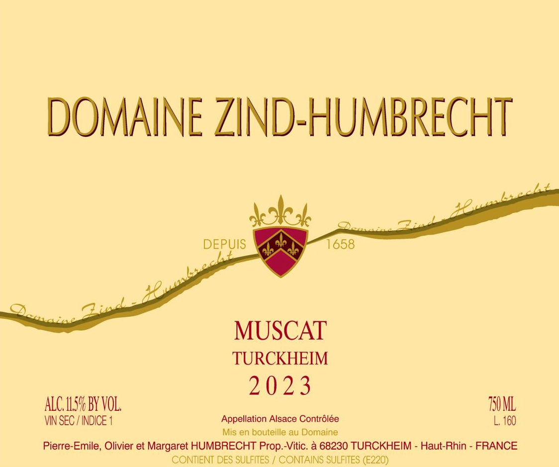 Zind-Humbrecht Muscat Turckheim 2023 | Wine.com