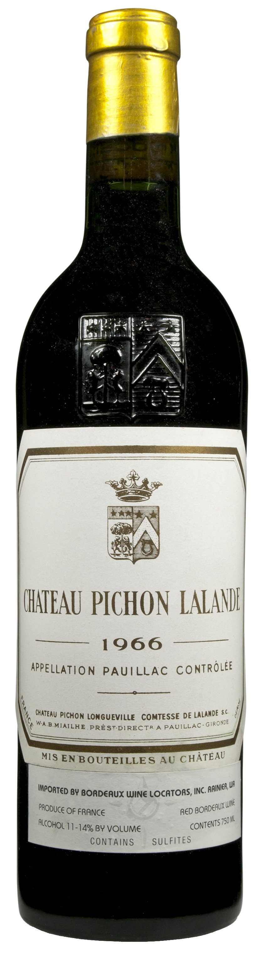 Chateau Pichon Longueville Comtesse de Lalande 1966 | Wine.com