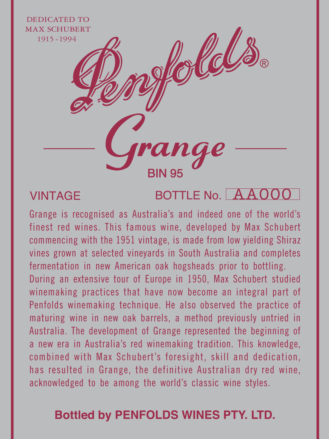Penfolds Grange 2019 | Wine.com