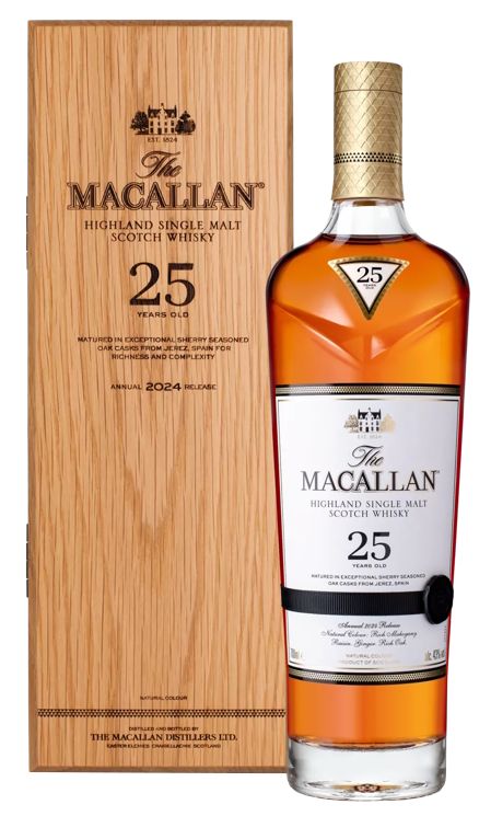 The Macallan 25 2024年　3本セット The Macallan 25 Year Sherry Oak Single Malt Scotch Whisky (2024