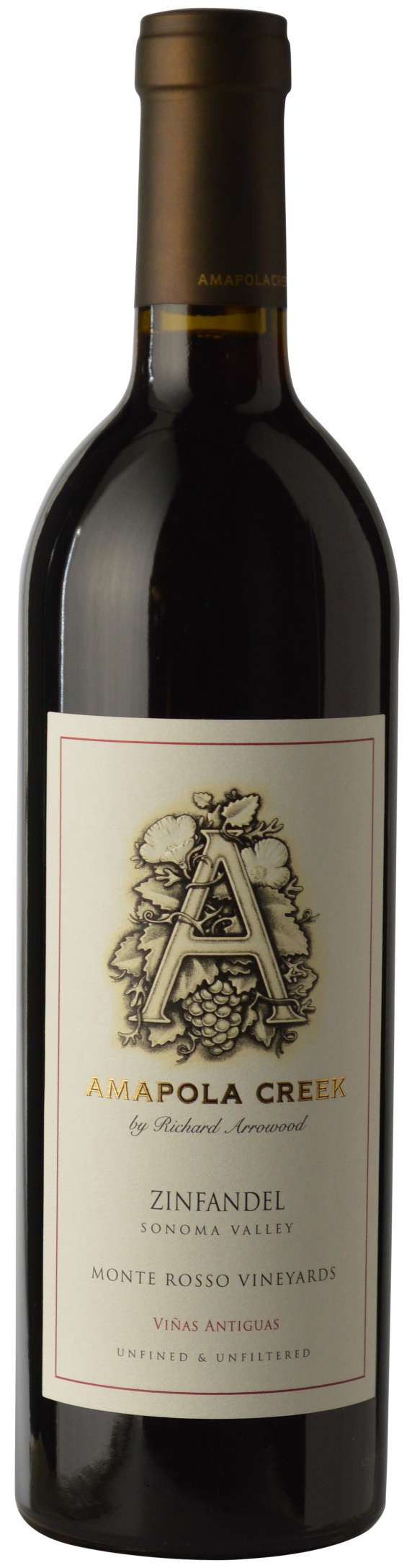 Amapola Creek Monte Rosso Vineyard Zinfandel 2015 | Wine.com