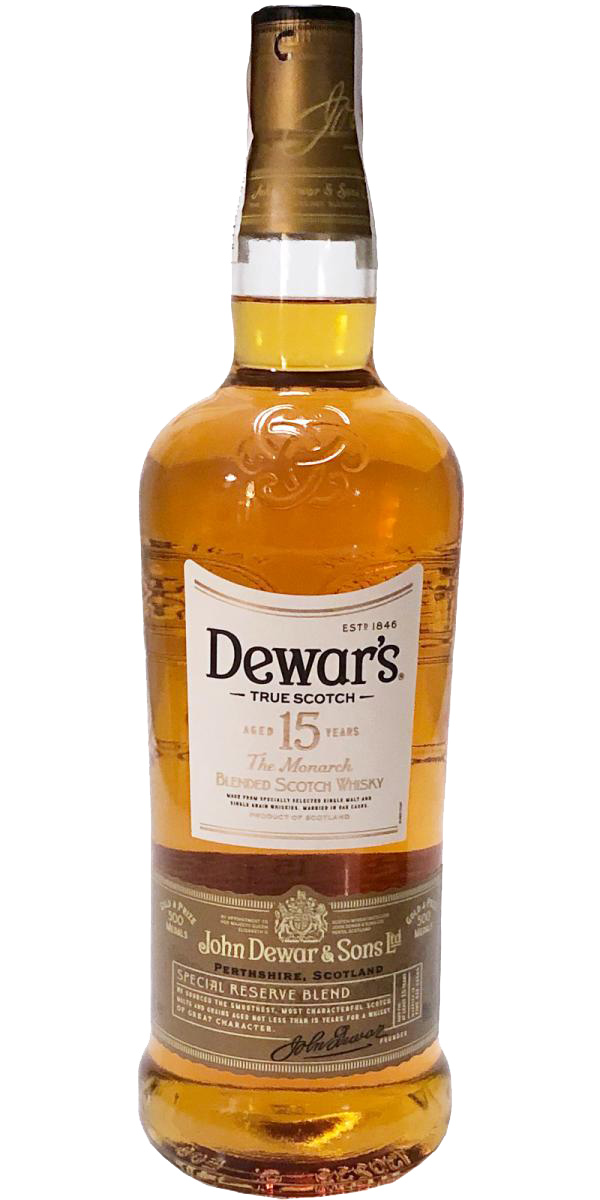 Dewar's 15 Year Special Reserve Blended Scotch Whisky | Wine.com