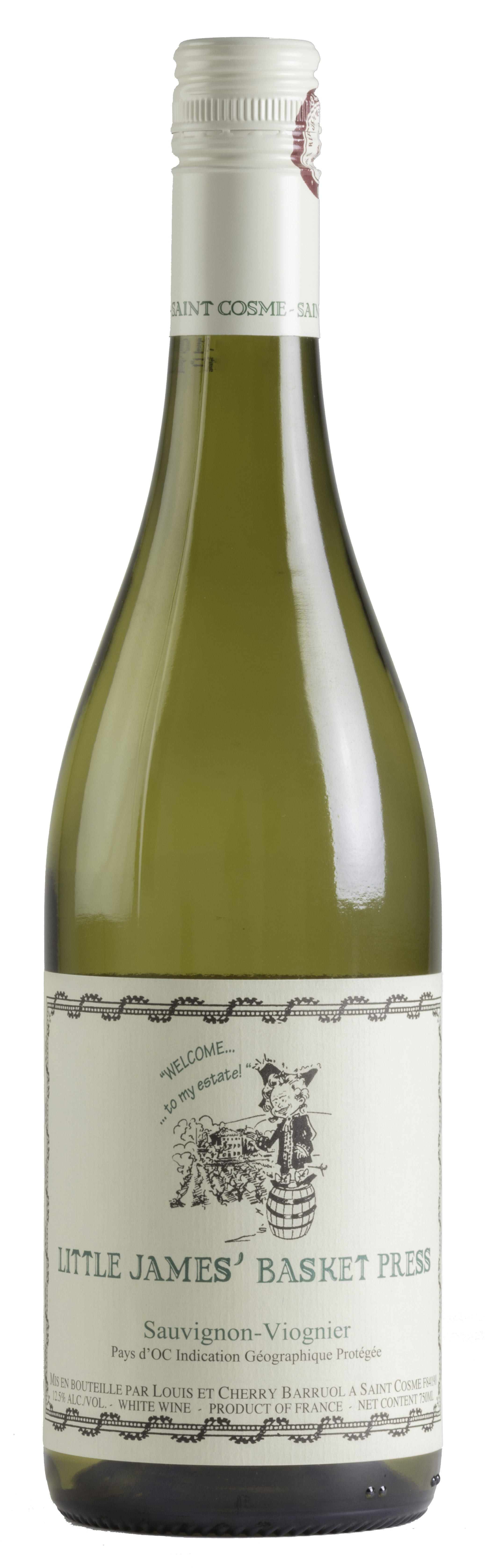 Chateau de Saint Cosme Little James Basket Press Blanc 2020 | Wine.com