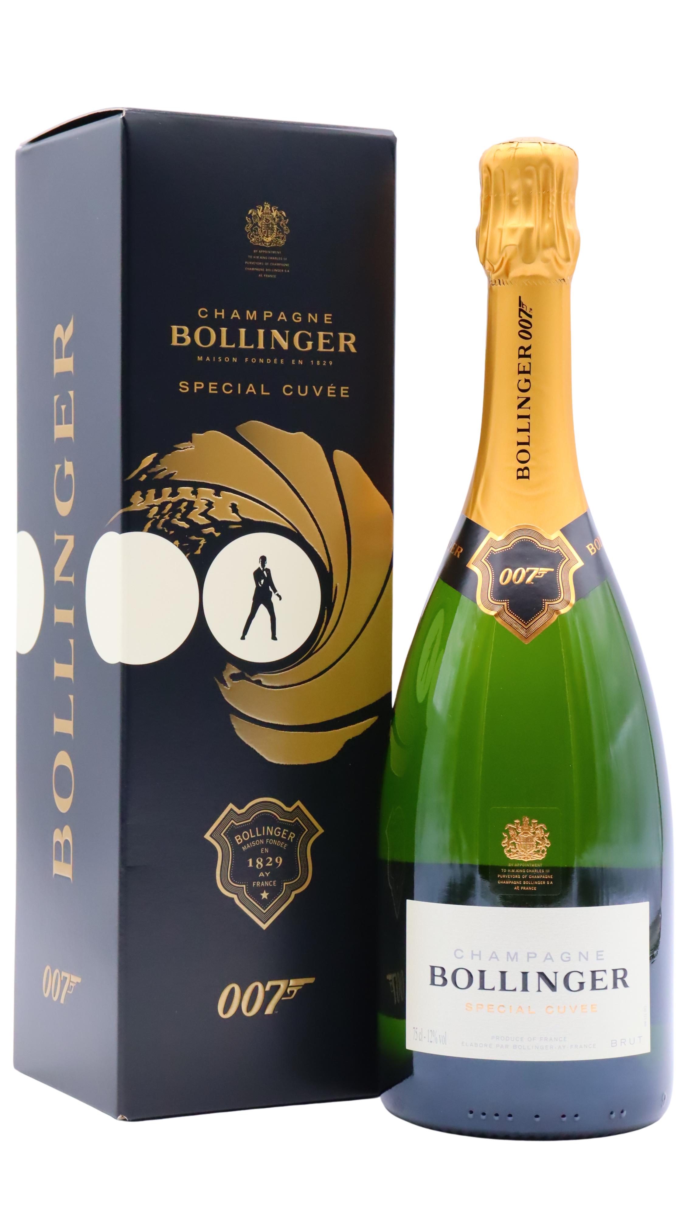 Bollinger James Bond 007 Brut Special Cuvee Limited Edition with Bollinger James Bond 007 Brut Special Cuvee Limited Edition with