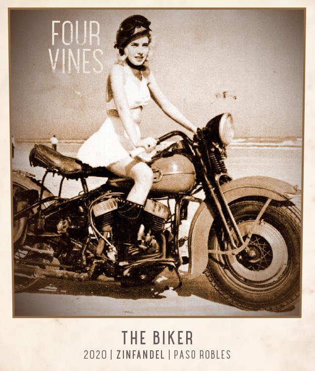 Four Vines The Biker Zinfandel 2020 | Wine.com