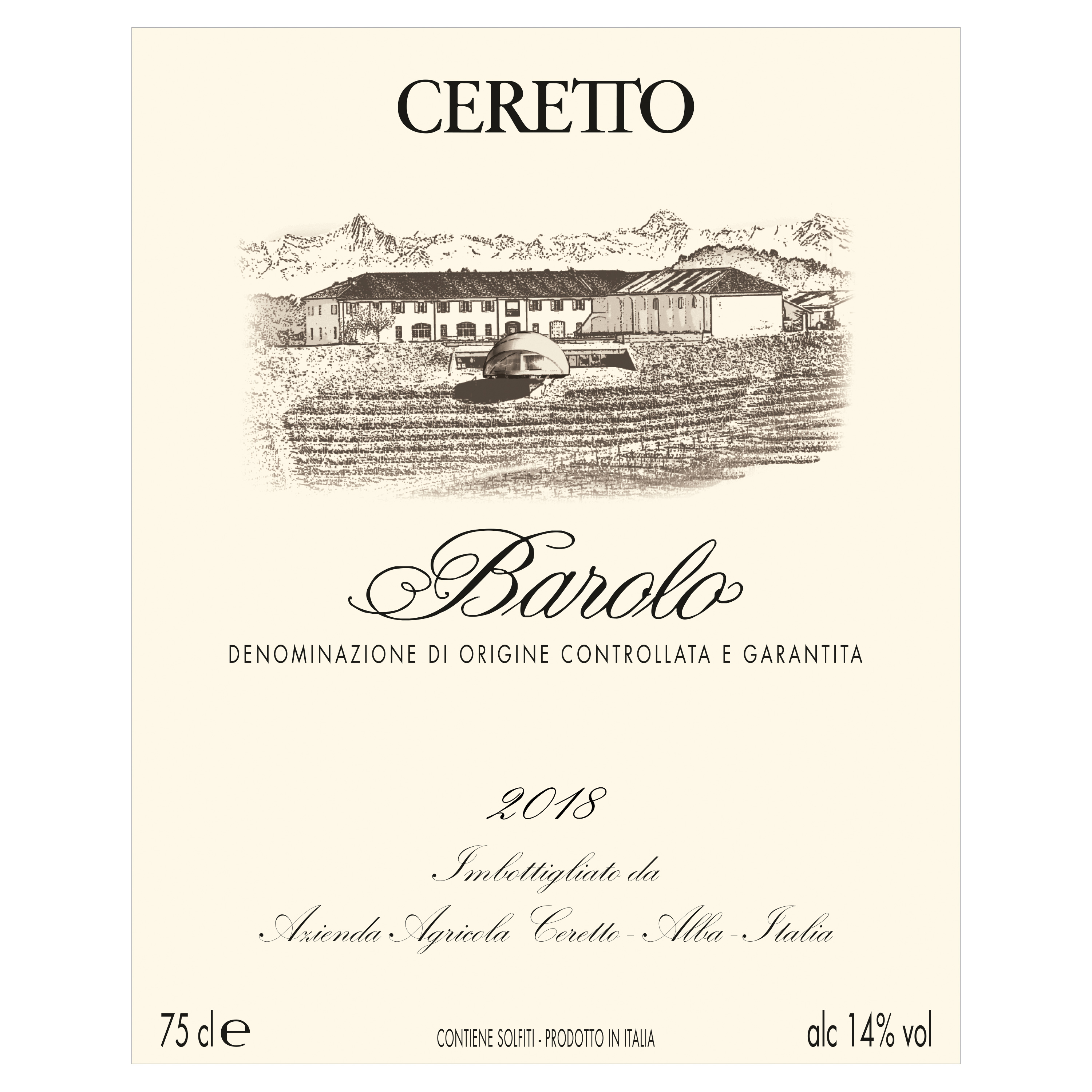 Ceretto Barolo 2018 | Wine.com